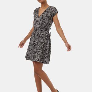 Tentree 💚 Tencel Floral Wrap Dress M Sustainable